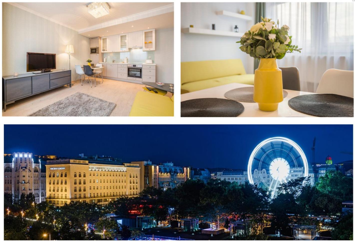 Big Wheel Panoramica Apartment Budapešť Exteriér fotografie